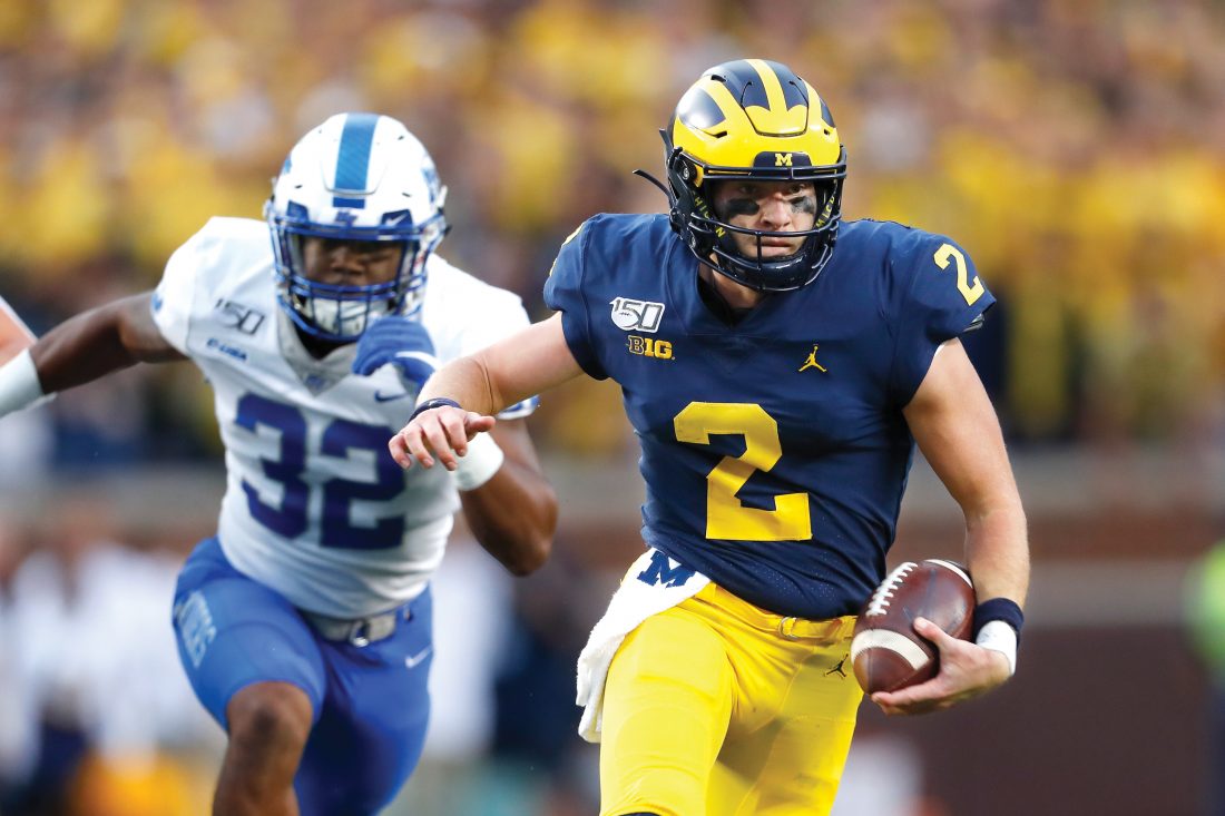 Undrafted Michigan QB Patterson reaches deal with Kansas City News